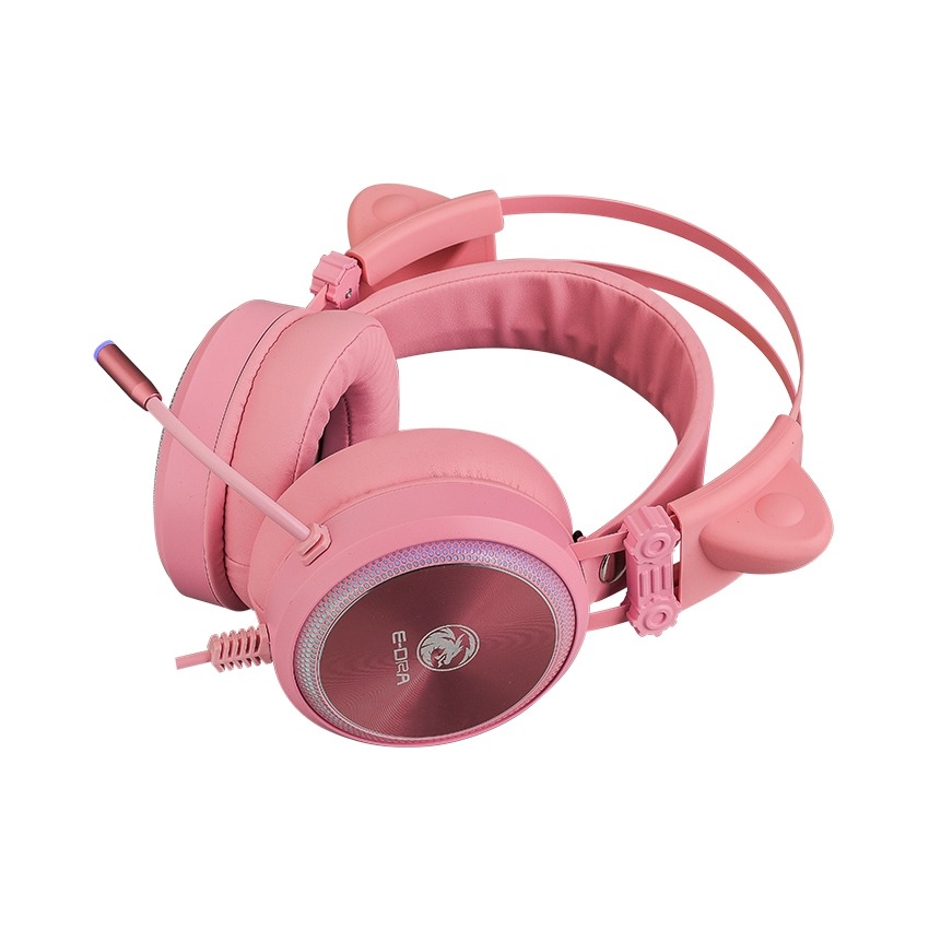 Tai nghe E-Dra EH412 Pro 7.1 Led RGB USB Màu hồng