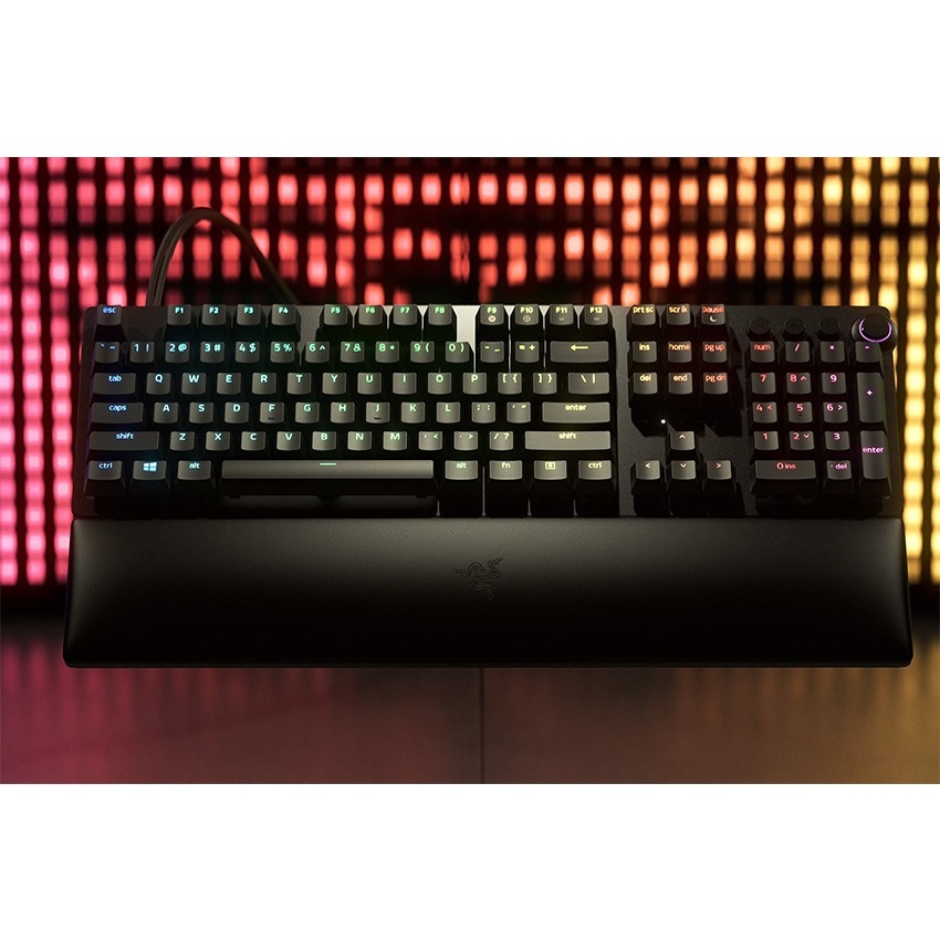 Bàn phím Razer Huntsman V2 Analog (USB/RGB/Đen)(RZ03-03610100-R3M1)