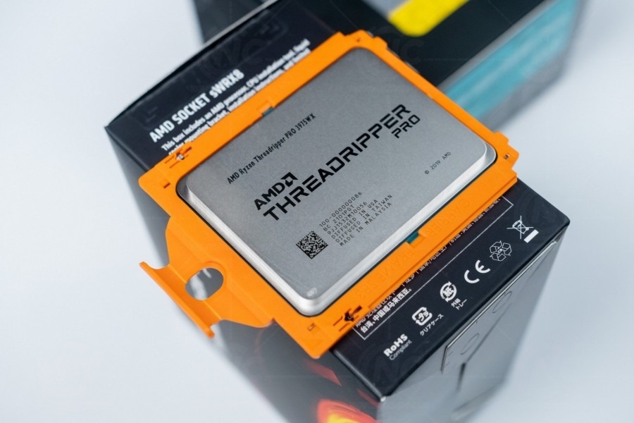 CPU AMD Ryzen Threadripper Pro 3955WX 3.9 GHz Upto 4.3GHz