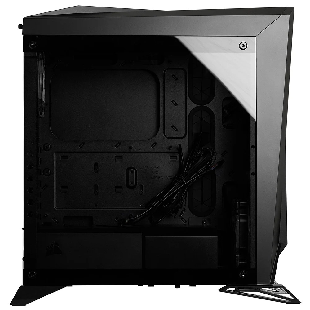 Case máy tính CORSAIR SPEC-Omega RGB - Tempered Glass (CC-9011140-WW) Sẵn 2 Fan