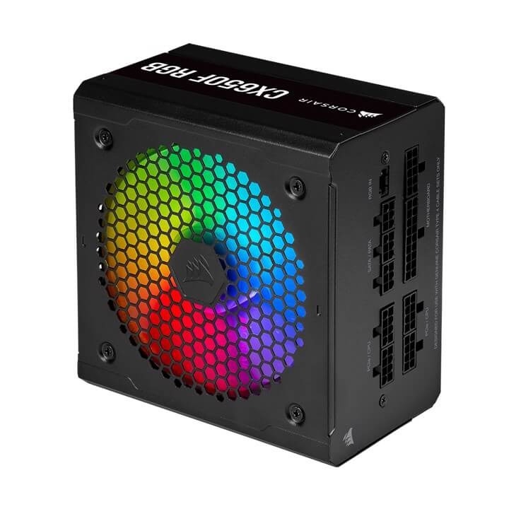 Nguồn Corsair CX650F RGB Black Plus Bronze - CP-9020217-NA