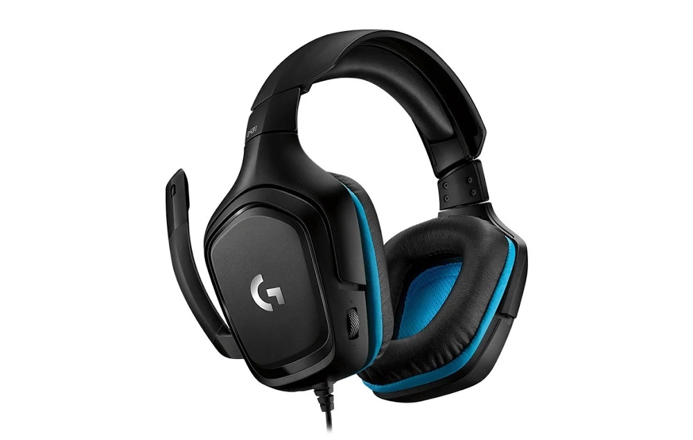 Tai nghe Over-ear Logitech G431 7.1 Surround Gaming (Đen)