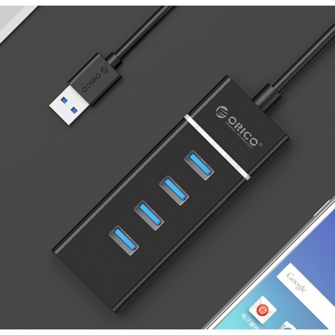 Bộ chia USB HUB 4 cổng Orico USB 3.0 W6PH4