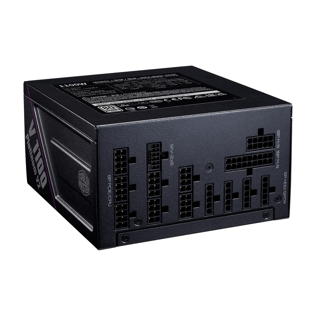 Nguồn máy tính Cooler Master V Platinum 1100 V2 (1100W, 80 PLUS Platinum, Fully Modular, ATX 3.1) - MPZ-B002-AFAP-BEU