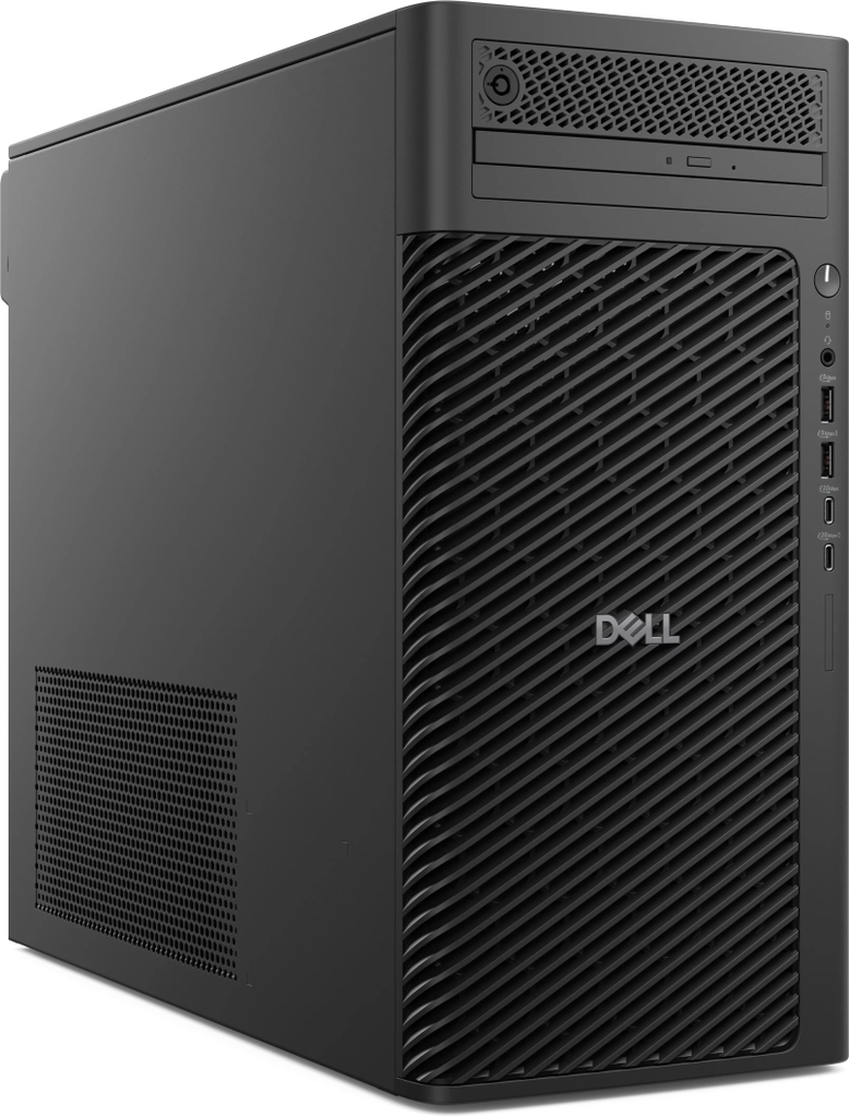 Máy trạm Dell Pro Max Tower T2 FCT2250 (Core Ultra 7 265, 16GB, 512GB SSD + 2TB HDD, Intel Graphics, Ubuntu, đen) - 71102148