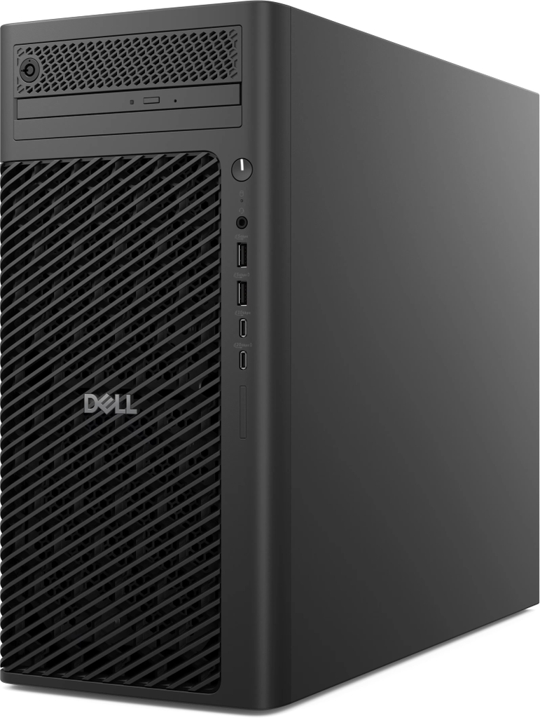 Máy trạm Dell Pro Max Tower T2 FCT2250 (Core Ultra 7 265, 16GB, 512GB SSD + 2TB HDD, Intel Graphics, Ubuntu, đen) - 71102148