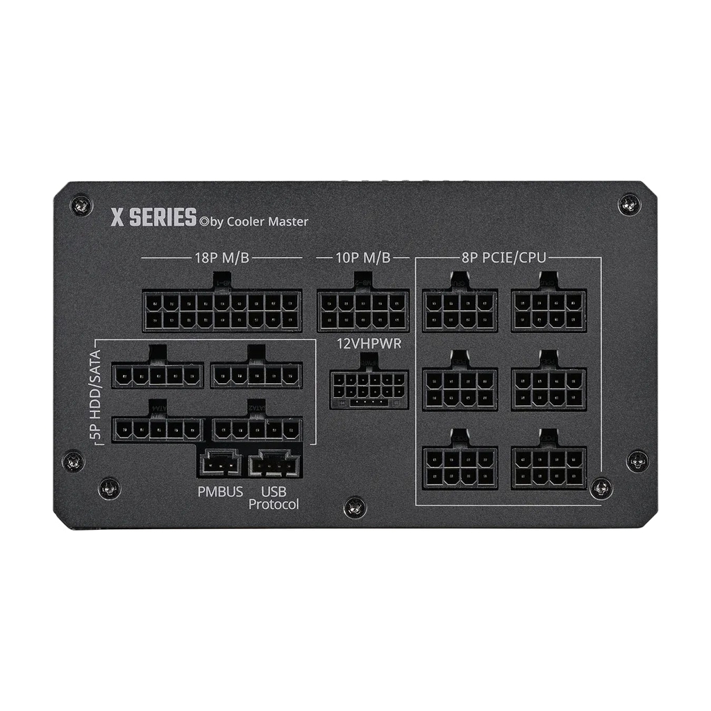 Nguồn máy tính Cooler Master X Silent MAX Platinum 1300 (1300W, 80 PLUS Platinum, Fully Modular, ATX 3.1) - MPS-D001-AFAP-NBEU