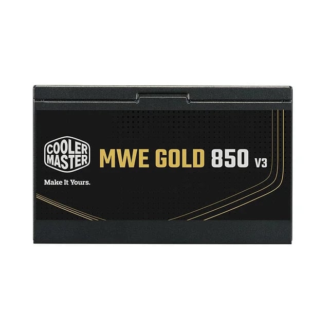 Nguồn máy tính Cooler Master MWE Gold 850 V3 (850W, 80 PLUS Gold, Non Modular, ATX 3.1) - MPE-8506-ACAG-BEU