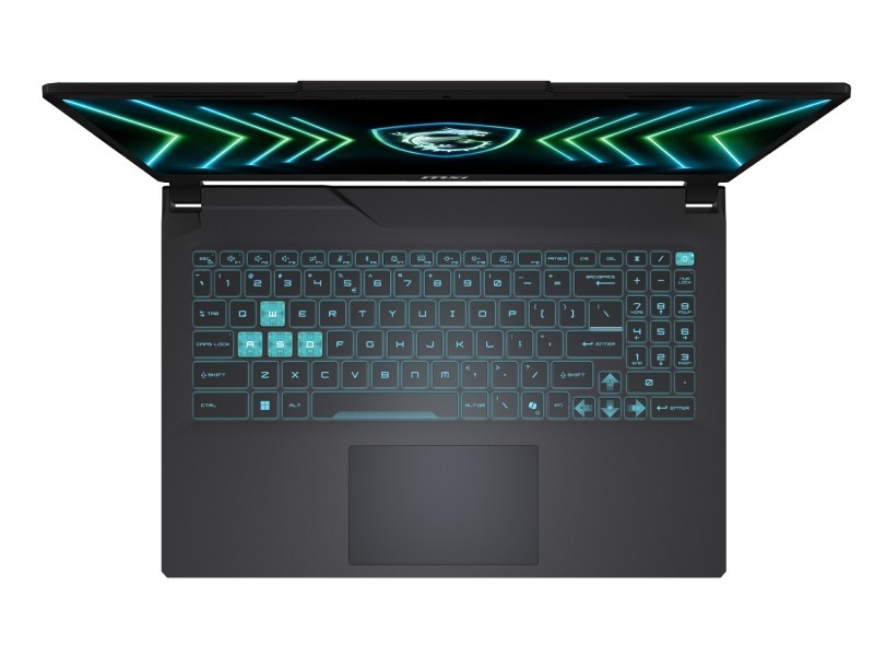 Laptop Gaming MSI Cyborg 15 Black Edition A13VEO-2610VN (Core i5-13420H, 16GB, 512GB, RTX 4050 6GB, 15.6" FHD 144Hz, Windows 11 Home, đen)