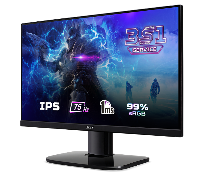 Màn hình LCD Acer Nitro KA272 G0 (27 inch/ 1920 x 1080/ 250 cd/m2/ 1ms/ 120Hz)