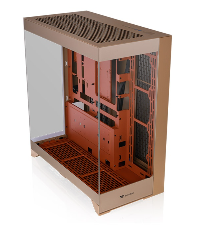 Vỏ case Thermaltake CTE E550 TG Gravel Sand Mid Tower không Fan