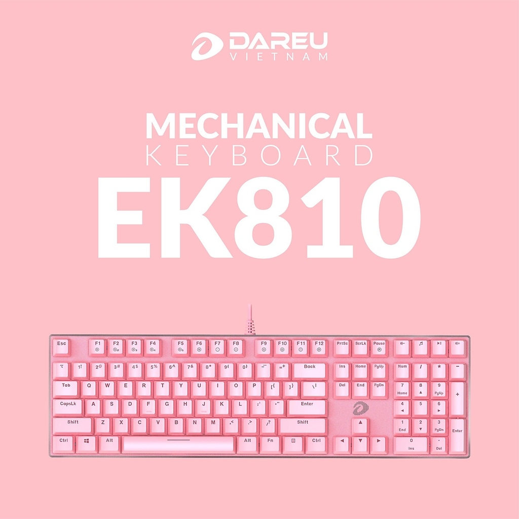 Bàn Phím cơ Dareu EK810 Blue switch