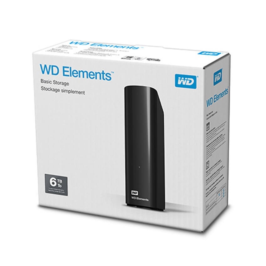 Ổ cứng để bàn HDD WD Elements Desktop 3.5inch 6TB