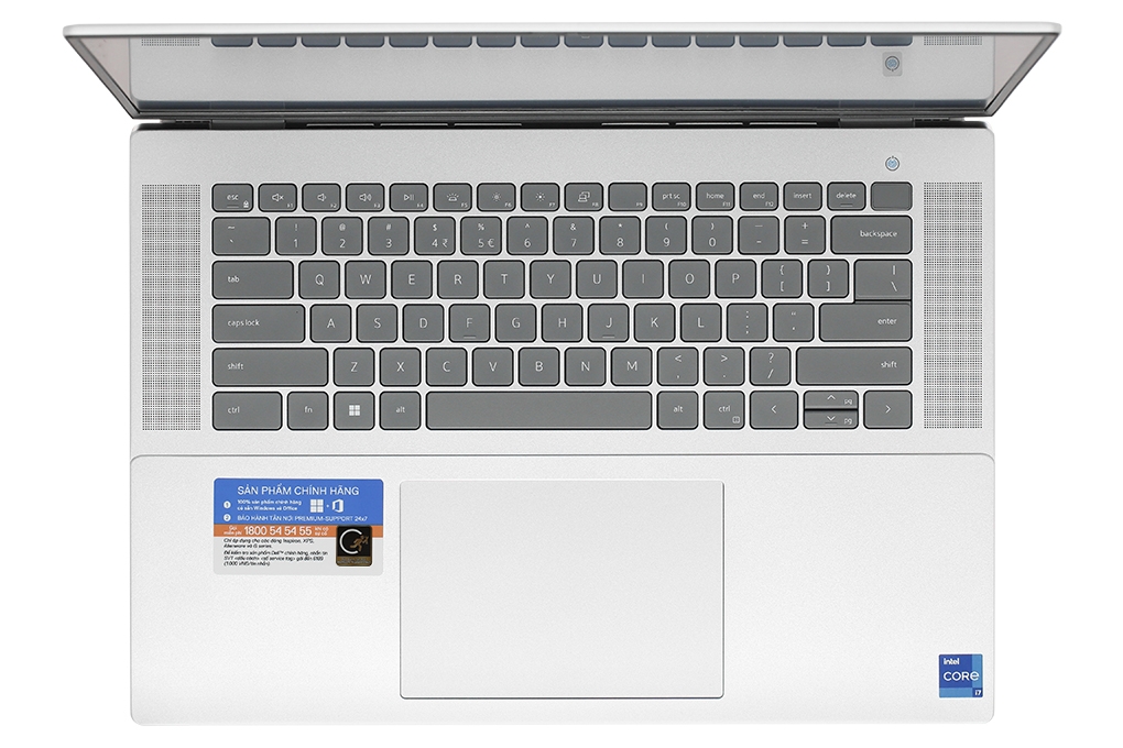 Laptop Dell Inspiron 5620 N6I7110W1 (Core i7 - 1255U | 8GB | 512GB | Intel Iris Xe | 16inch FHD+ | Win 11 | Office | Bạc)