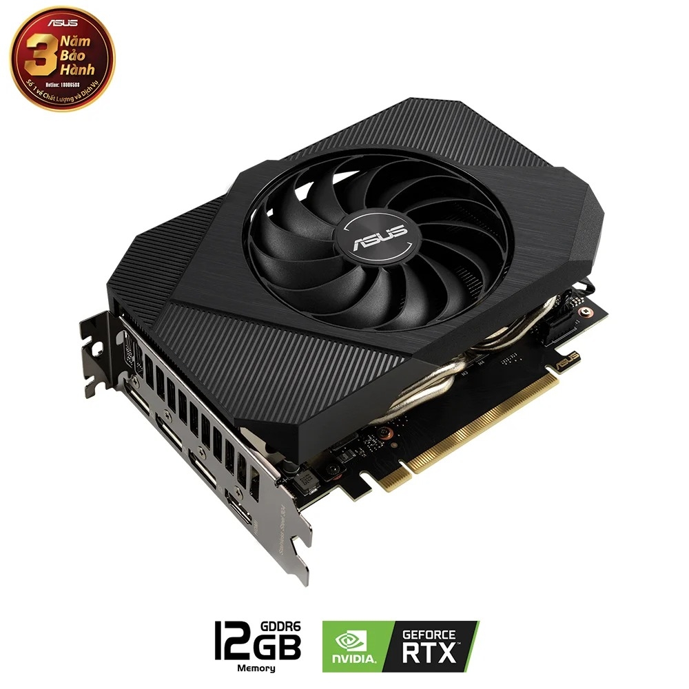 VGA ASUS Phoenix GeForce RTX3060 V2 12GB