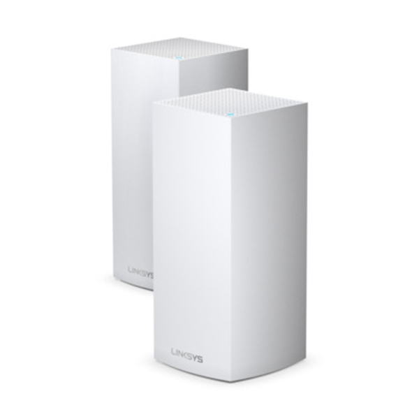 Bộ phát wifi 6 Linksys Velop MX8400-AH 2-Pack Tri-Band (Chuẩn AX/ AX4200Mbps/ Ăng-ten ngầm/ Wifi Mesh/ Dưới 80 User)