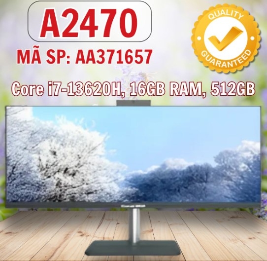 Máy tính để bàn All in one Great Wall A2770 AIO AA371657 - Core i7-13620H, 16GB RAM, 512GB SSD - Màn 27