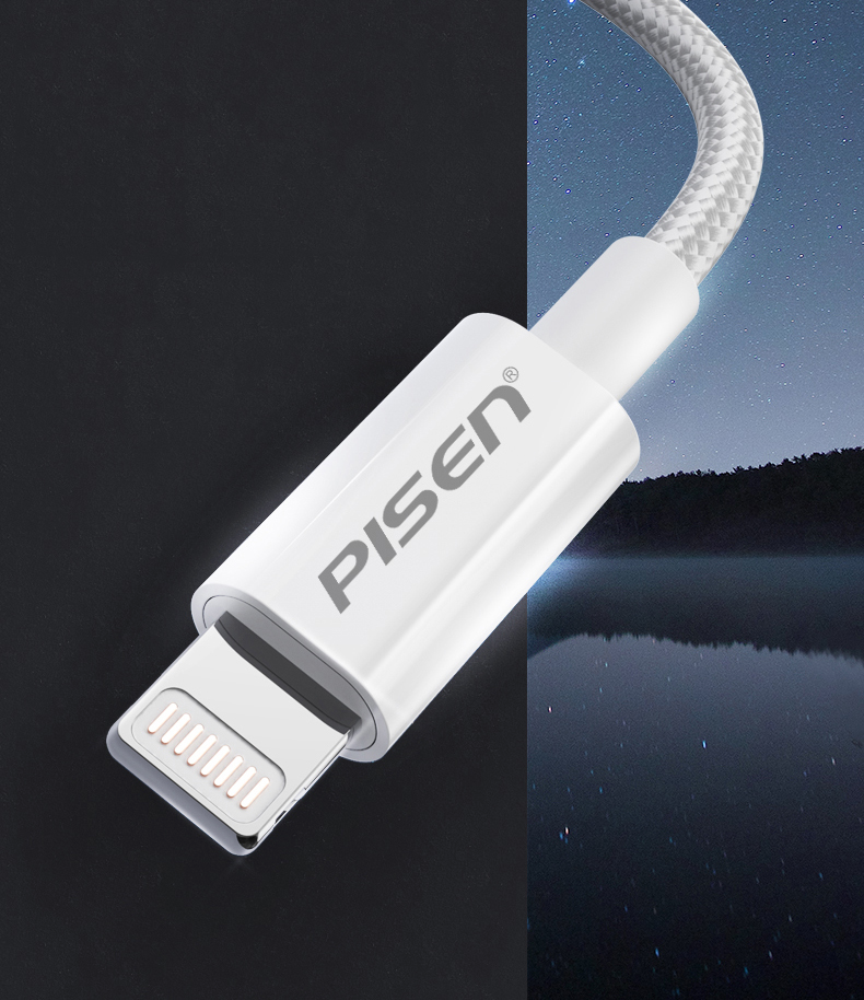 Cáp Sạc Pisen Lightning 1000m (AL01-1000)