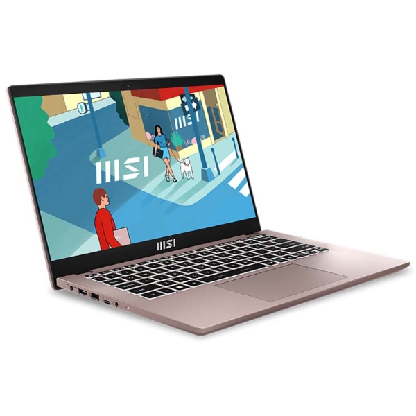 Laptop MSI Modern 14 C13M 610VN (Intel Core i5-1335U | 8GB | 512GB | Intel Iris Xe | 14 inch FHD | Win 11 | Beige Rose)