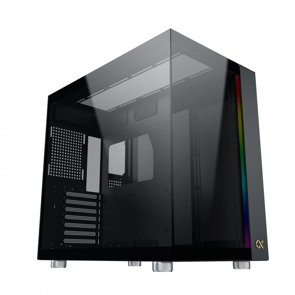 Vỏ Case XIGMATEK AQUA ULTRA (EN40795) - PREMIUM GAMING E-ATX, ARGB STRIP