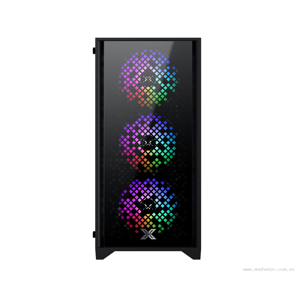Vỏ Case Xigmatek NYX II 3F EN42188 (Matx, 3 fan RGB, Màu Đen)