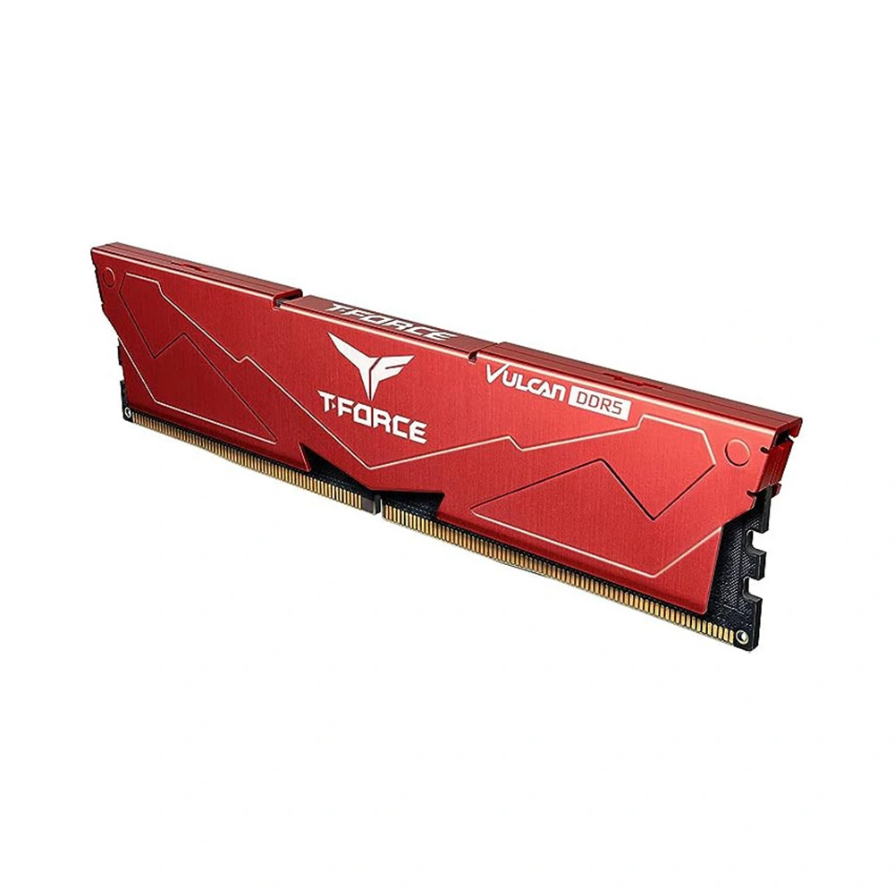 RAM PC TeamGroup T-FORCE VULCAN 16GB DDR5 6000MHz (Black/Red)