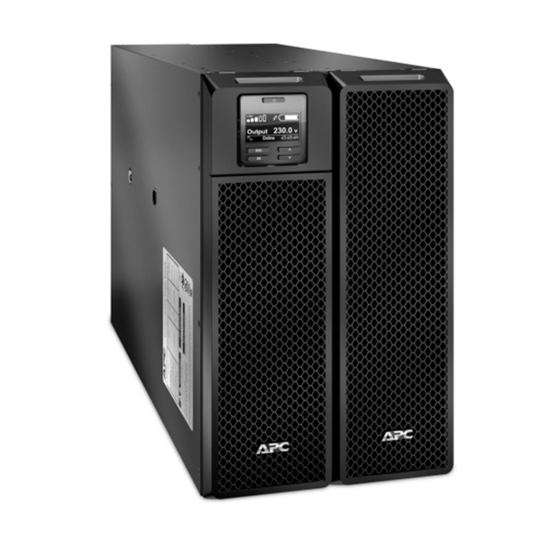 UPS APC Smart-UPS On-Line SRT10KRMXLI (10kVA/10kW, Rackmount 6U, 230V/400V, 6x C13 + 4x C19 IEC, Network Card, SmartSlot, Extended Runtime)