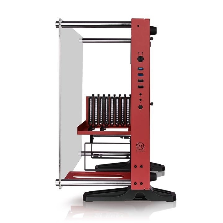 Case Thermaltake Core P3 TG Red Edition
