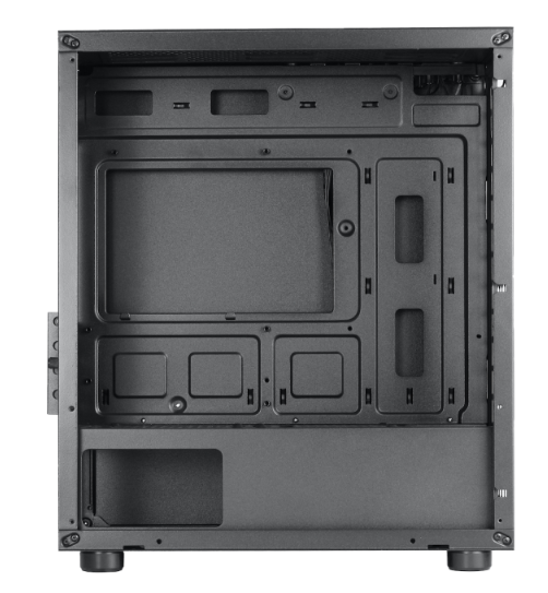 Vỏ máy tính MAGIC GM-01 BLACK GLASS CÓ SẮN 4 FAN (MATX)