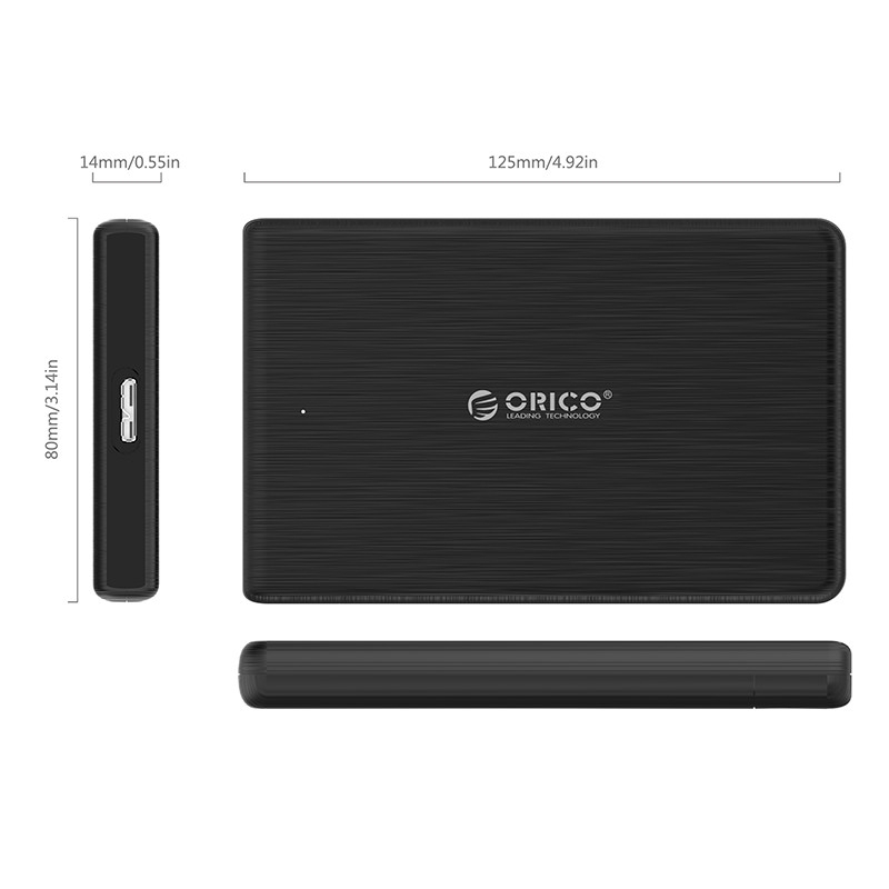 Hộp Đứng Ổ Cứng SSD/HDD BOX ORICO 2189U3 - Tốc Độ 5Gbps