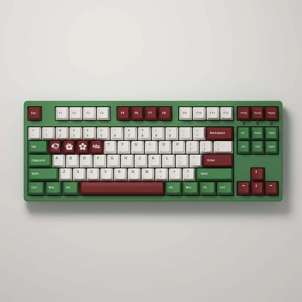 Bàn phím cơ AKKO 3108  DS Matcha Red Bean (Gateron Sw)