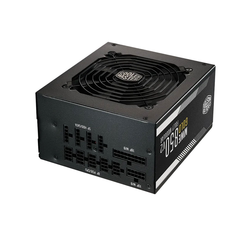 Nguồn máy tính Cooler master MWE GOLD 850 V2 850W ATX 3.1 FULL MODULAR (MPE-8501-AFAAG-3EEU)