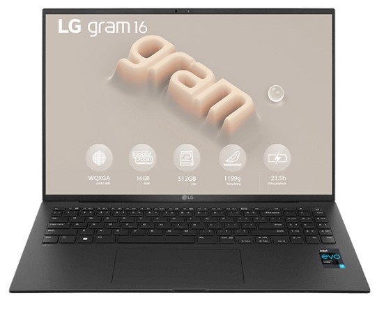 Laptop LG Gram 2023 16ZD90R-G.AX55A5 (i5-1340P | 16GB | 512GB | Intel Iris Xe Graphics | 16' WQXGA 99% DCI-P3 | DOS)