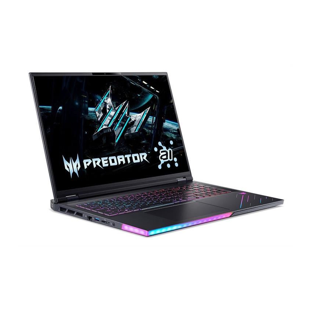 Laptop Acer Predator Helios 18 AI PH18-73-98AQ (Intel Core Ultra 9 275HX | RTX 5090 24GB | 18 inch 4K 120Hz | 192GB | 6TB | Win 11 Pro | Đen)