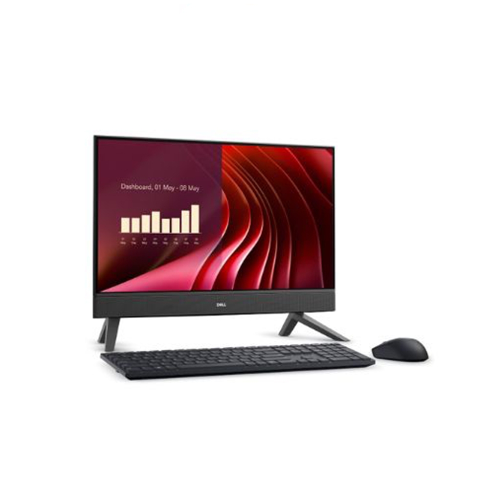 MÁY TÍNH ĐỂ BÀN (PC) DELL 24AIO EC24250 i5-1334U(10*3.4)/16GD4/1TSSD/23.8FHD/Camera /BT/KB/M/W11SL+OFFICE2024/ĐEN(DR93T51)