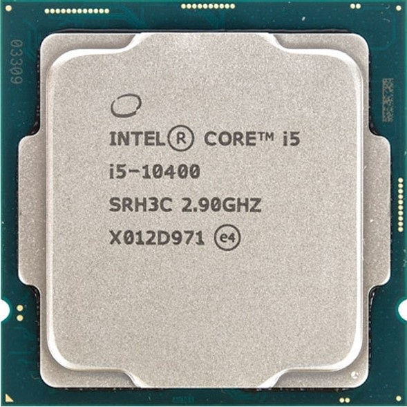 CPU Intel Core i5-10400 (12M Cache, 2.90 GHz up to 4.30 GHz, 6C12T, Socket 1200, Comet Lake-S)