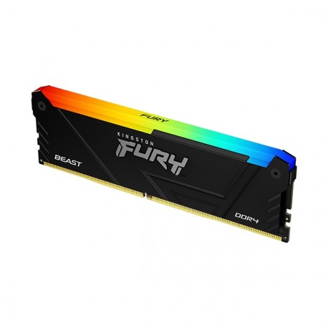 RAM Desktop Kingston 8GB DDR4 Bus 3200Mz Fury Beast RGB (KF432C16BB2A/8)
