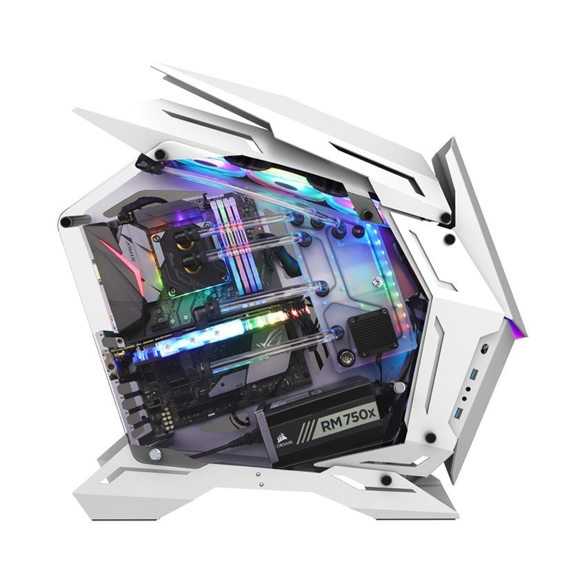 Vỏ Case JONSBO MOD-3 (E-ATX, Open-Frame, Kính Cường Lực, GPU 400mm, Tản Nước 360mm)