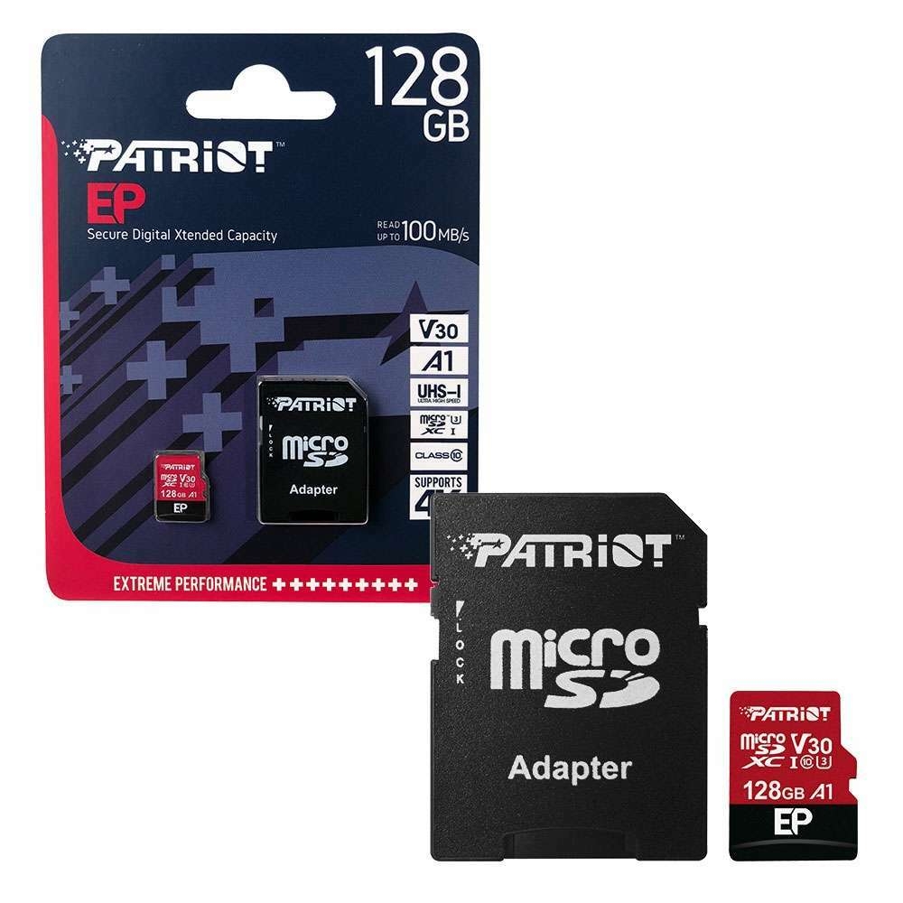 Thẻ nhớ Patriot EP Series 64GB A1 / V30 MicroSDXC  Flash Card (with SD Adapter)