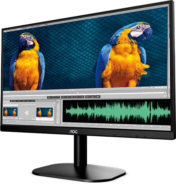 MÀN HÌNH AOC 24B2XHM/74 (23.8INCH/FHD/VA/75HZ/6MS/250NITS/HDMI+VGA)