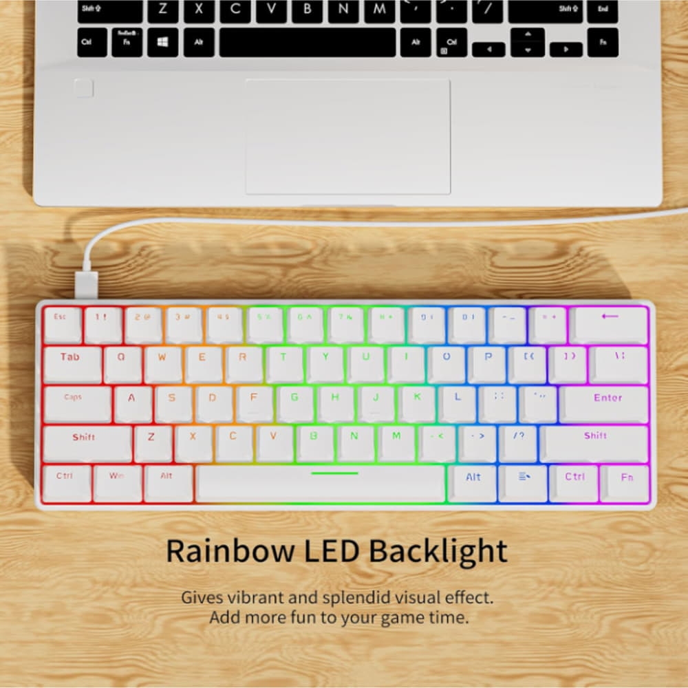 Bàn Phím Cơ Gaming Newmen GM611 (Red Switch/USB Wired)