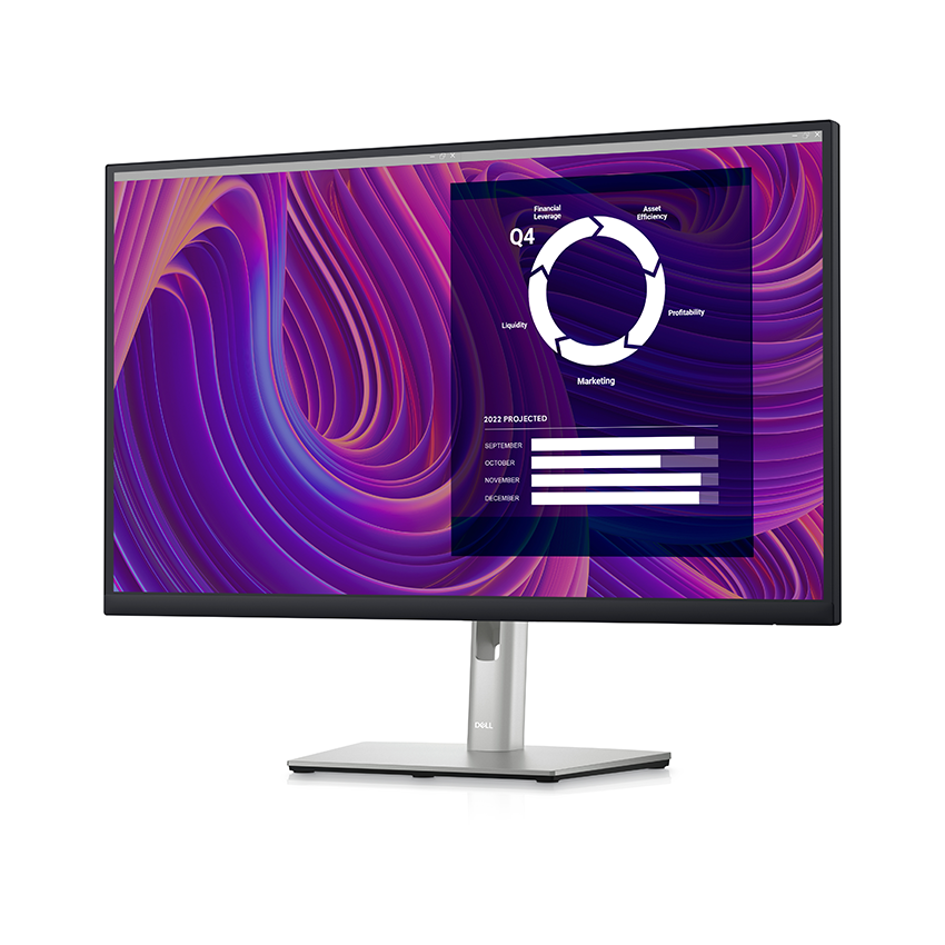 MÀN HÌNH DELL P2723D (27 INCH/QHD/IPS/60HZ/8MS/350 NITS/HDMI+DP+USB)