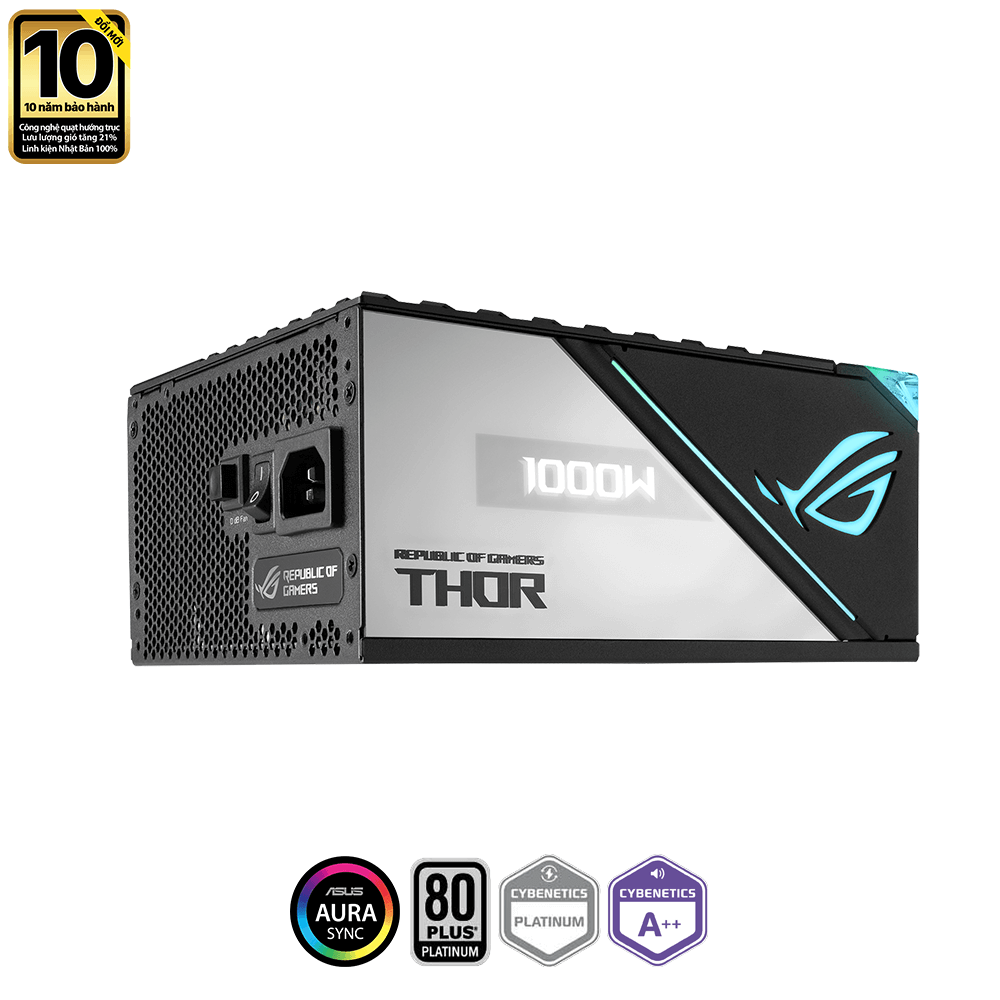 Nguồn máy tính ASUS ROG THOR 1000P2 GAMING 1000W PLATINUM ROG-THOR-1000P2-GAMING