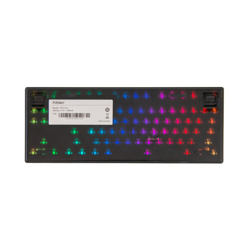 Bàn phím cơ không dây Fuhlen T87S Pro Black