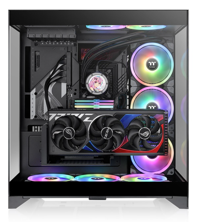 Vỏ case Thermaltake CTE E550 TG Mid Tower không Fan