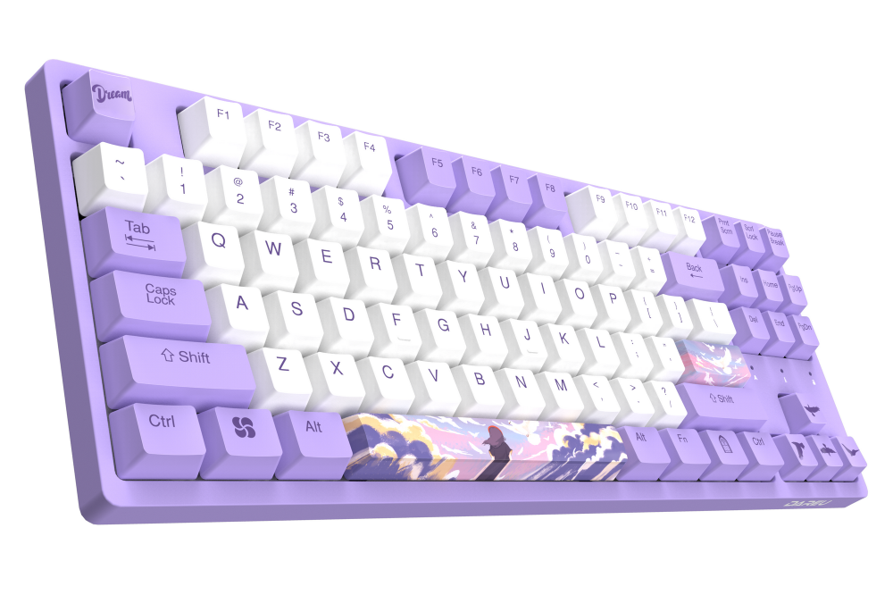 Bàn phím cơ DAREU A87 DREAM (PBT, Brown/ Red CHERRY switch)