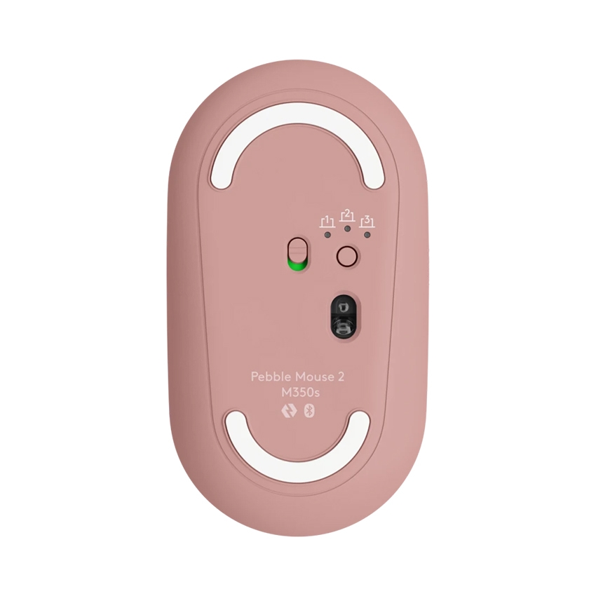 Chuột không dây Logitech Pebble 2 M350s , Bluetooth, 3 thiết bị, 4000 DPI, Silent Touch