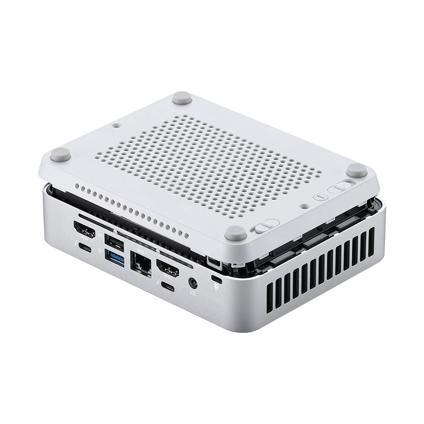 Bộ Mini PC Asus NUC 14 PRO Tall RNUC14RVSU500001I (U5- 125H/ 2xNVMe/ 2x HDMI 2.1/2x DP 1.4a/ VESA MOUNT/ WHITE)