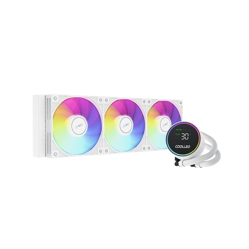 Tản nhiệt nước AIO COOLLEO ICE FAIRY 360 DIG WH