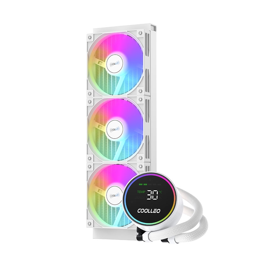 Tản nhiệt nước AIO COOLLEO ICE FAIRY 360 DIG WH